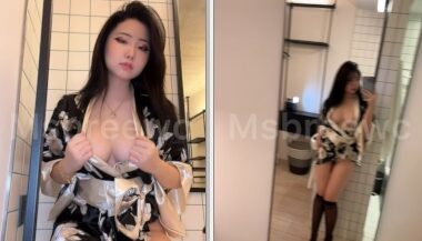 Msbreewc Pake Baju Tidur Kimono