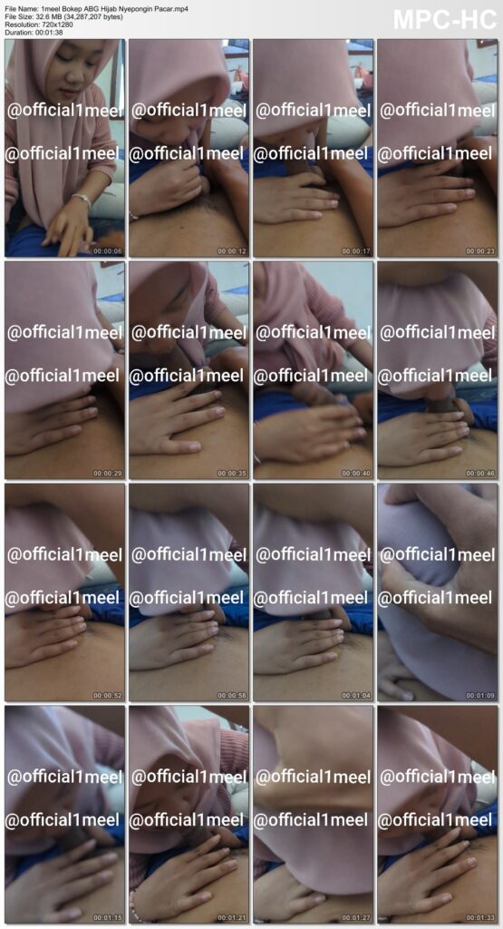 1meel Bokep ABG Hijab Nyepongin Pacar