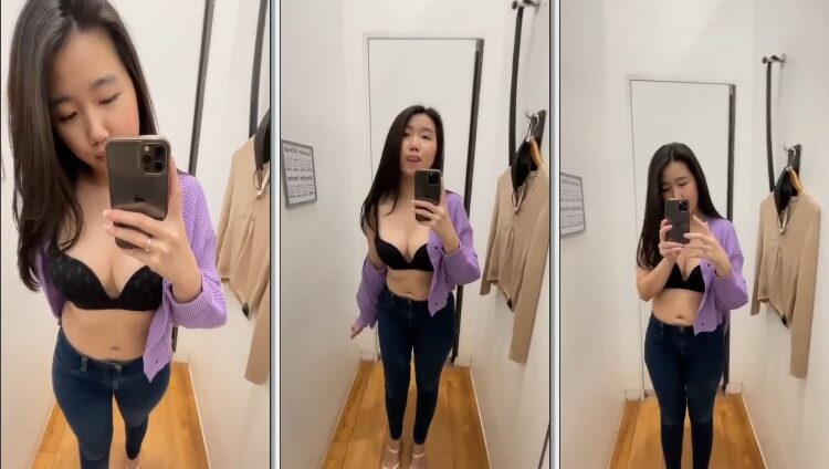 Novi Chindo PIK Buka Baju Fitting Room
